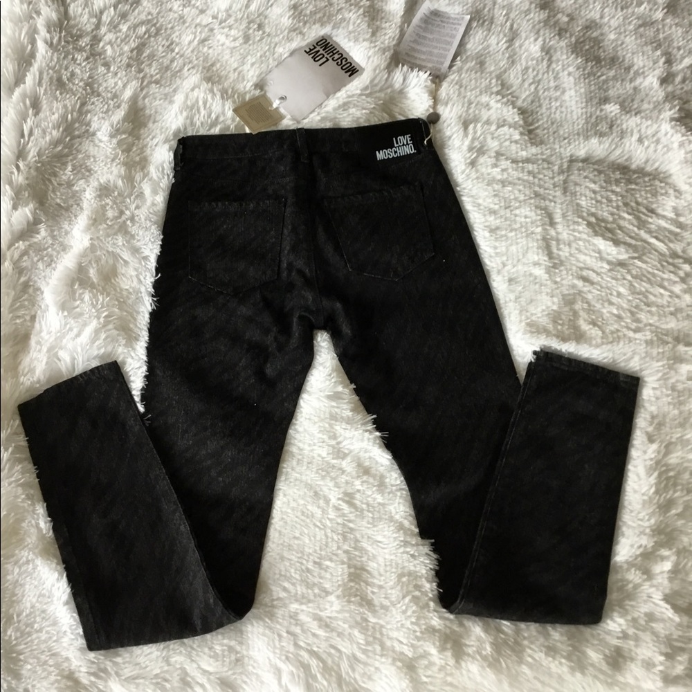 LOVE MOSCHINO JEANS SIZE 26 - Picture 2 of 8